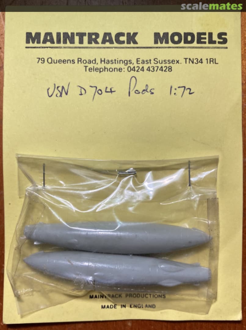 Boxart USN Douglas D704 Buddy refuelling pods MKAP xx Maintrack Models Boxart USN Douglas D704 Buddy refuelling pods MKAP xx Maintrack Models