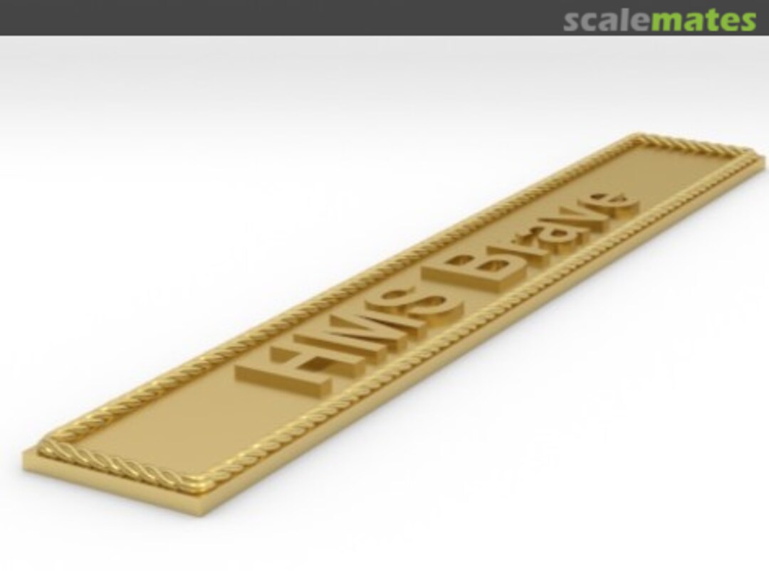 Boxart HMS Brave np-Brave-1 Model Monkey Boxart HMS Brave np-Brave-1 Model Monkey