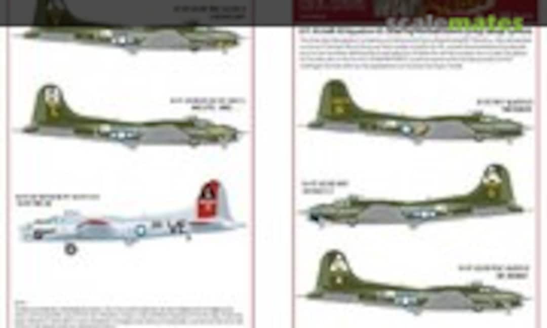1:48 B-17F/G Flying Fortress (Kits-World KW148025) KW148025