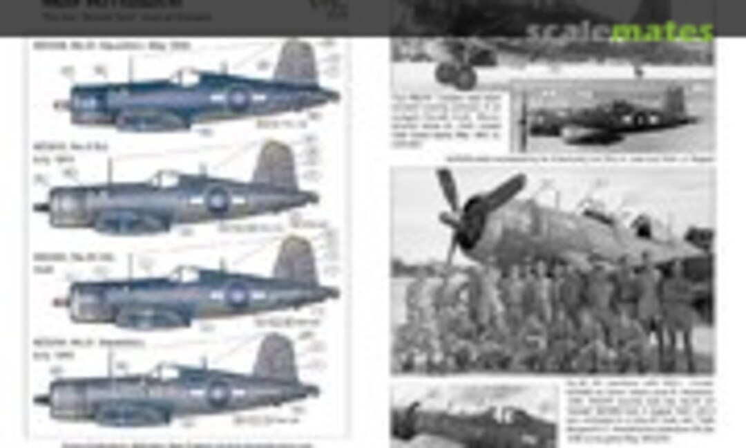 1:72 RNZAF Vought F4U-1 Corsairs #3 (Ventura V7295) V7295