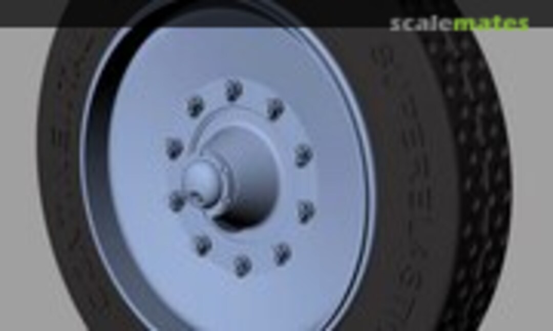 1:35 ART Sd.Kfz 8 Solid rubber wheels (Panzer Art RE35-695) RE35-695