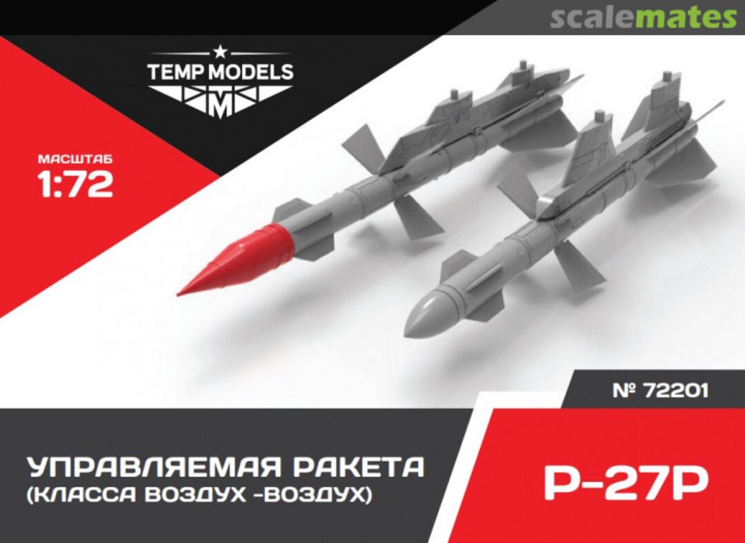 Boxart R-27R Missiles 72201 Tempmodels Boxart R-27R Missiles 72201 Tempmodels
