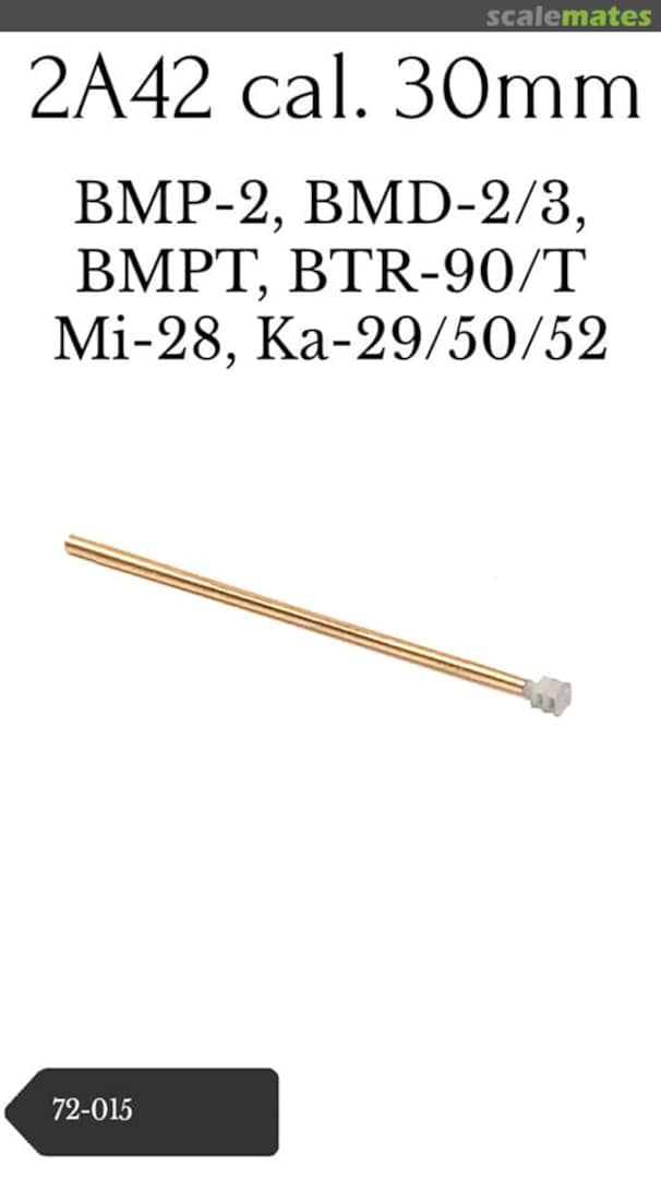 Boxart 2A42 cal. 30mm 72-015 MicroWorld Boxart 2A42 cal. 30mm 72-015 MicroWorld