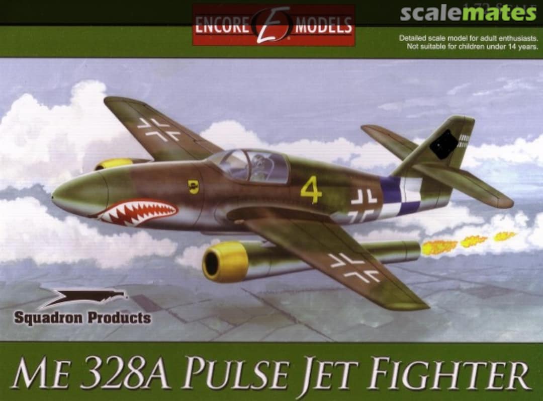 Boxart Me 328A Pulse Jet Fighter 72101 Encore Models Boxart Me 328A Pulse Jet Fighter 72101 Encore Models