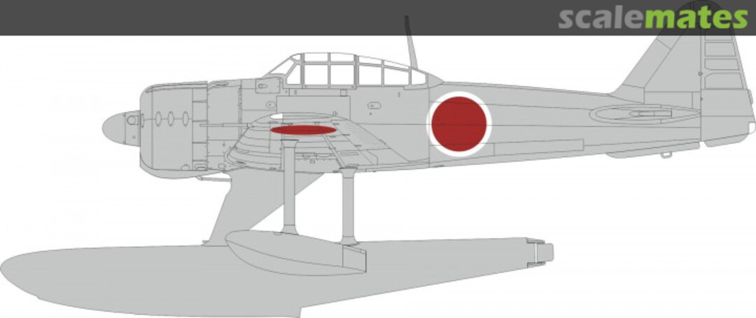 Boxart A6M2-N Rufe national insignia EX969 Eduard Boxart A6M2-N Rufe national insignia EX969 Eduard