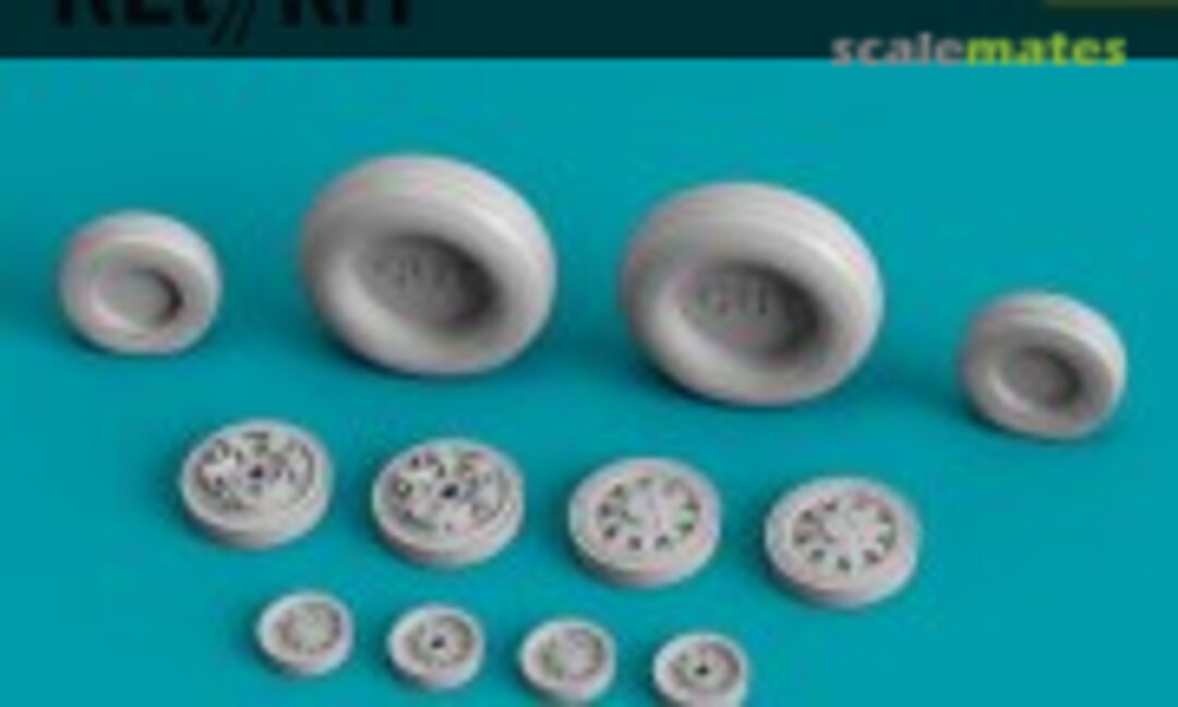 1:32 F-35C Lightning II weighted wheels set (ResKit RS32-0186) RS32-0186