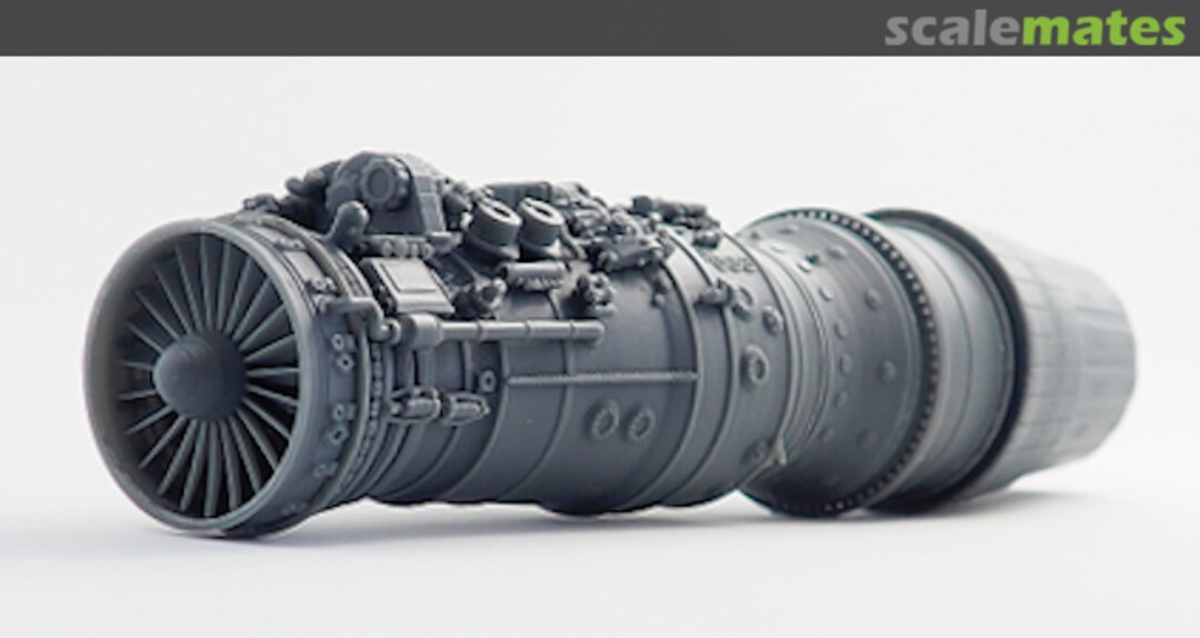 Boxart Sukhoi Su-27 Engine Saturn AL31 exposed 193 Tecnikit Boxart Sukhoi Su-27 Engine Saturn AL31 exposed 193 Tecnikit