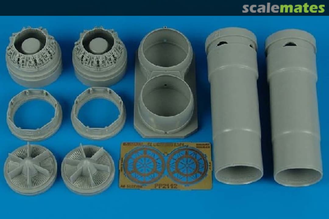 Boxart BAE Lightning F.3/F.6 exhaust nozzles 2112 Aires Boxart BAE Lightning F.3/F.6 exhaust nozzles 2112 Aires