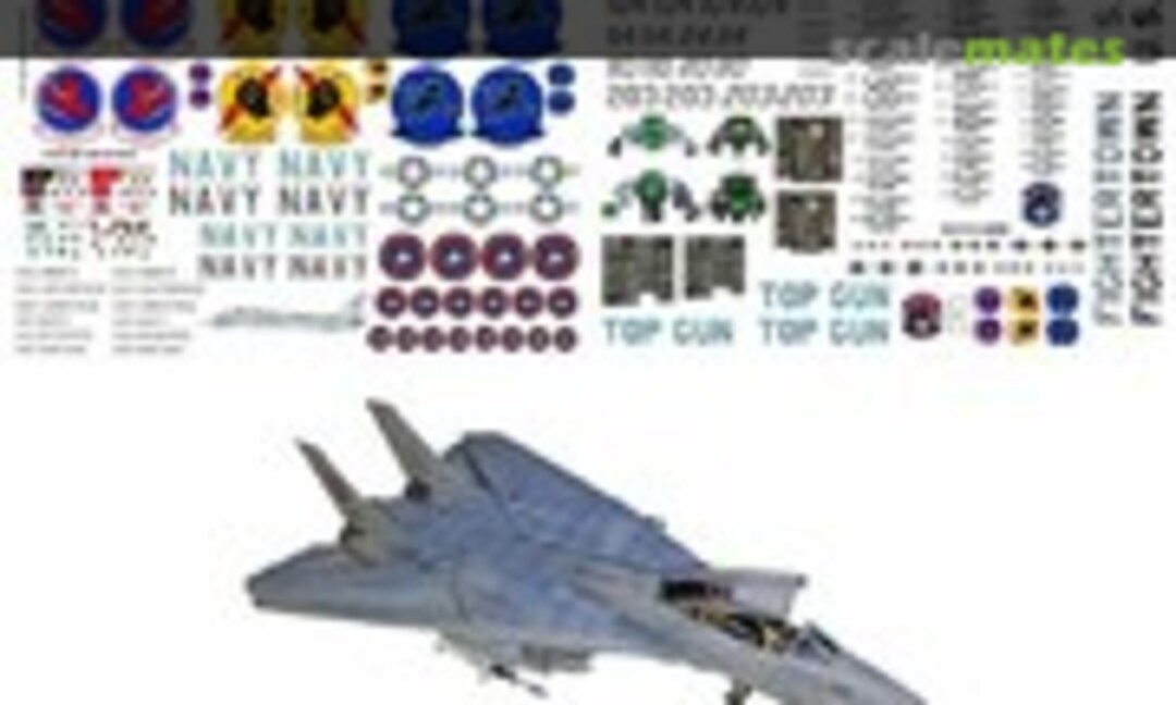 1:32 F-14A Tomcat Top Gun Conversion Decals (Unknown )