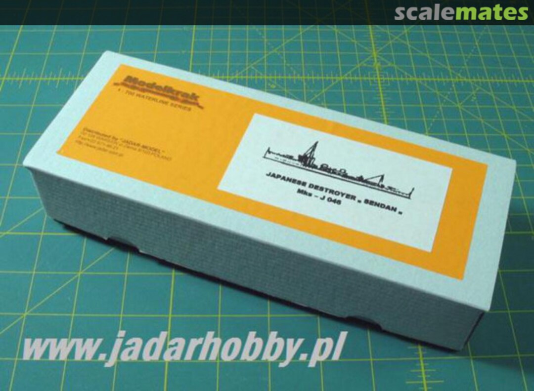 Boxart Japanese Destroyer "Sendan" Mks - J 046 Modelkrak Boxart Japanese Destroyer "Sendan" Mks - J 046 Modelkrak