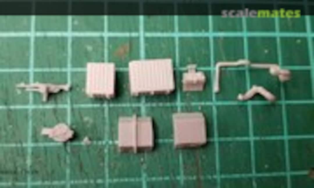 1:87 MAN kat1, 7 to mil gl, Zubehör, Kleinteile (Scale Model Team SMT-0911) SMT-0911