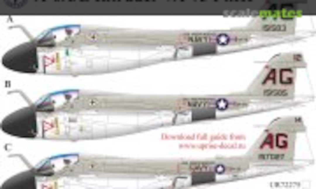 1:32 A-6A/E Intruder VA-75 Pt.III with stencils (UpRise Decal UR32275) UR32275