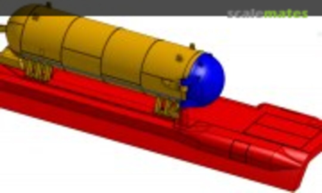 1:350 HMS Spartan (S105) Dry Deck Shelter (Mulsanne's Model Corner BUJA8MNEF) BUJA8MNEF