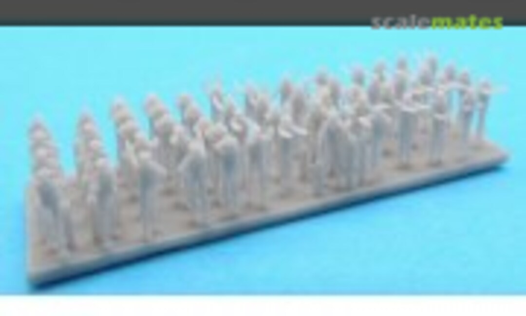 1:350 Royal Navy Sailors - Pom Pom Gunners (x70) (Black Cat Models AC350130d) AC350130d