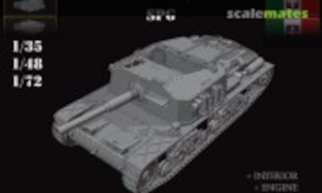 1:35 Semovente 75/34 M42 SPG (MODEL 3D INT IT35Re30) IT35Re30