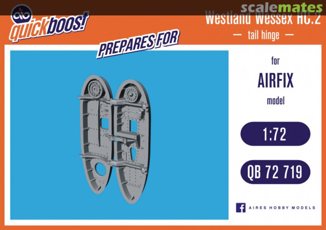 Boxart Westland Wessex HC.2 Tail Hinge QB 72 719 Quickboost Boxart Westland Wessex HC.2 Tail Hinge QB 72 719 Quickboost