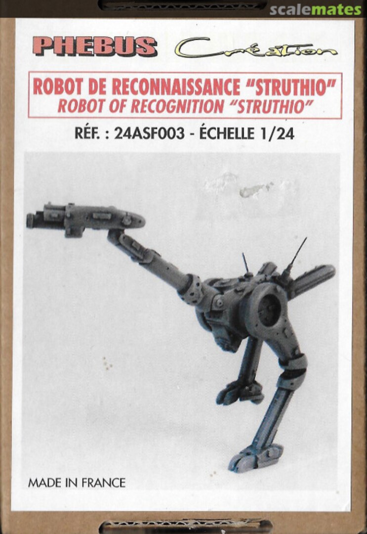 Boxart Struthio 24ASF003 Phebus Creation Boxart Struthio 24ASF003 Phebus Creation