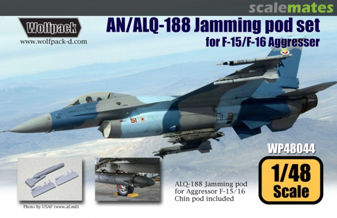 Boxart AN/ALQ-188 Jamming Pod Set WP48044 Wolfpack Boxart AN/ALQ-188 Jamming Pod Set WP48044 Wolfpack