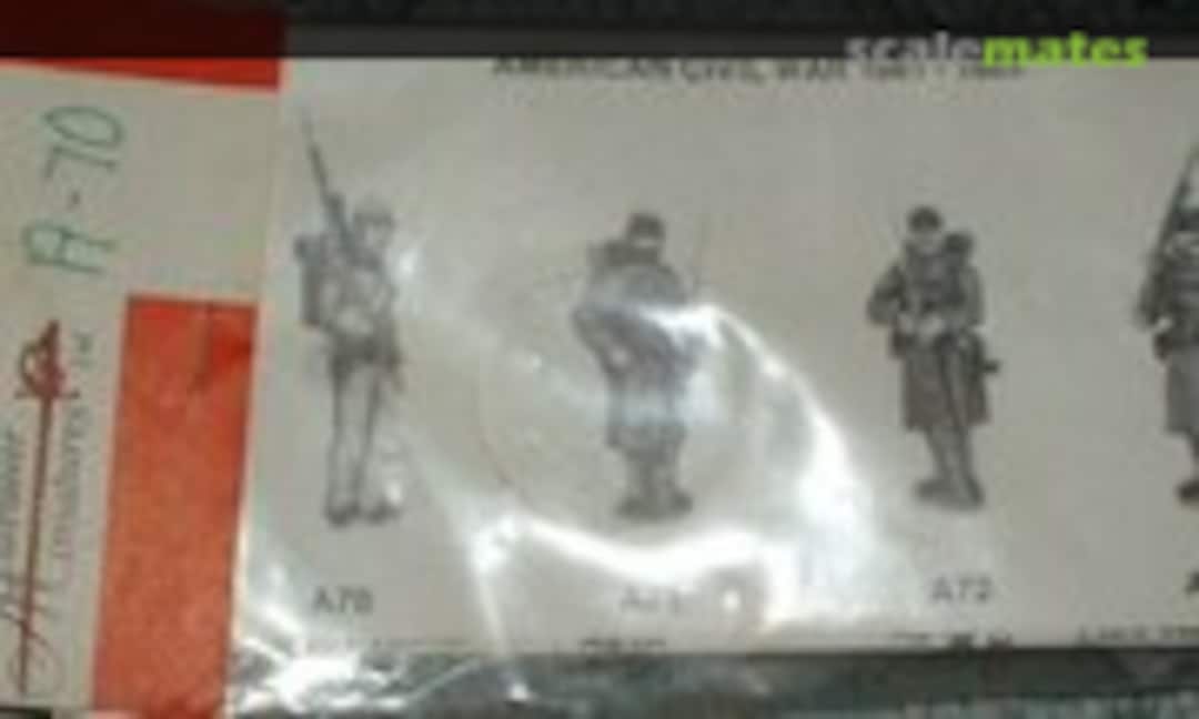 1:32 American Civil War Standing rifle slung (Cavalier Miniatures A-70) A-70