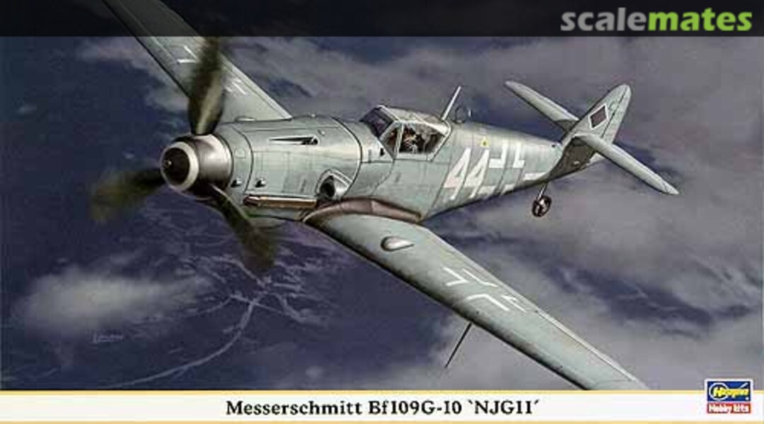 Boxart Messerschmitt Bf109G-10 `NJG11´ 09771 Hasegawa Boxart Messerschmitt Bf109G-10 `NJG11´ 09771 Hasegawa