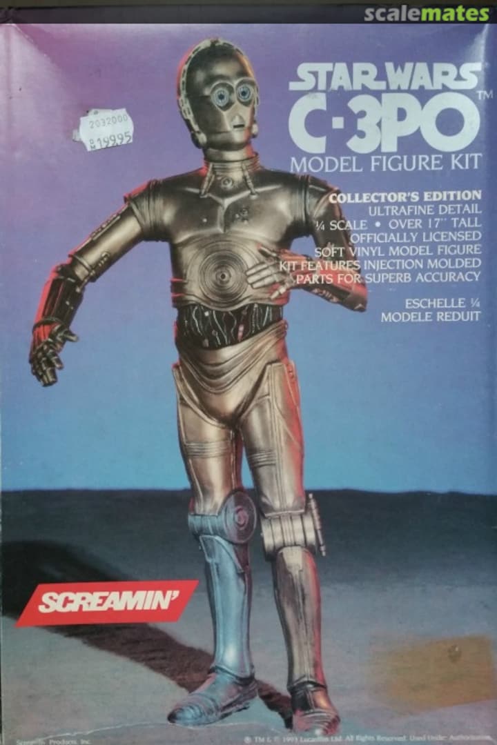 Boxart C-3PO 3500 Screamin' Boxart C-3PO 3500 Screamin'