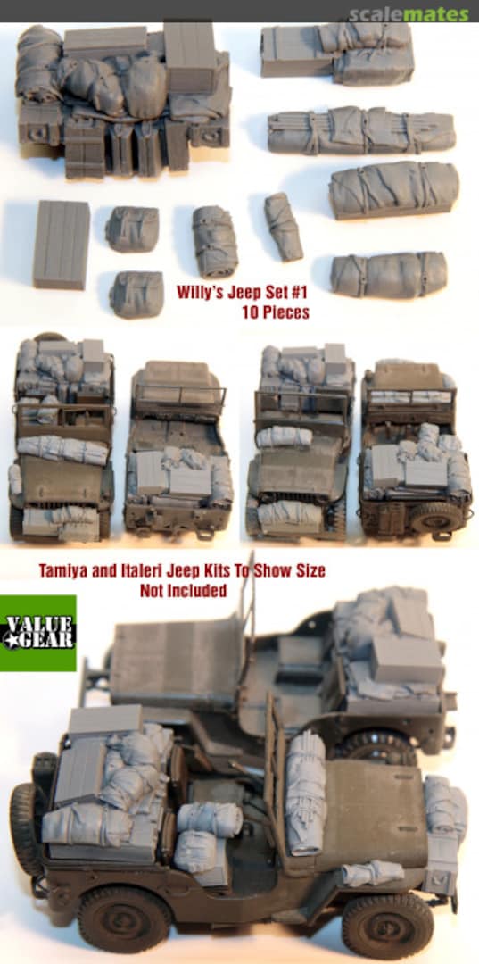 Boxart Willy's Jeep Load Set #1 USJP1 Value Gear