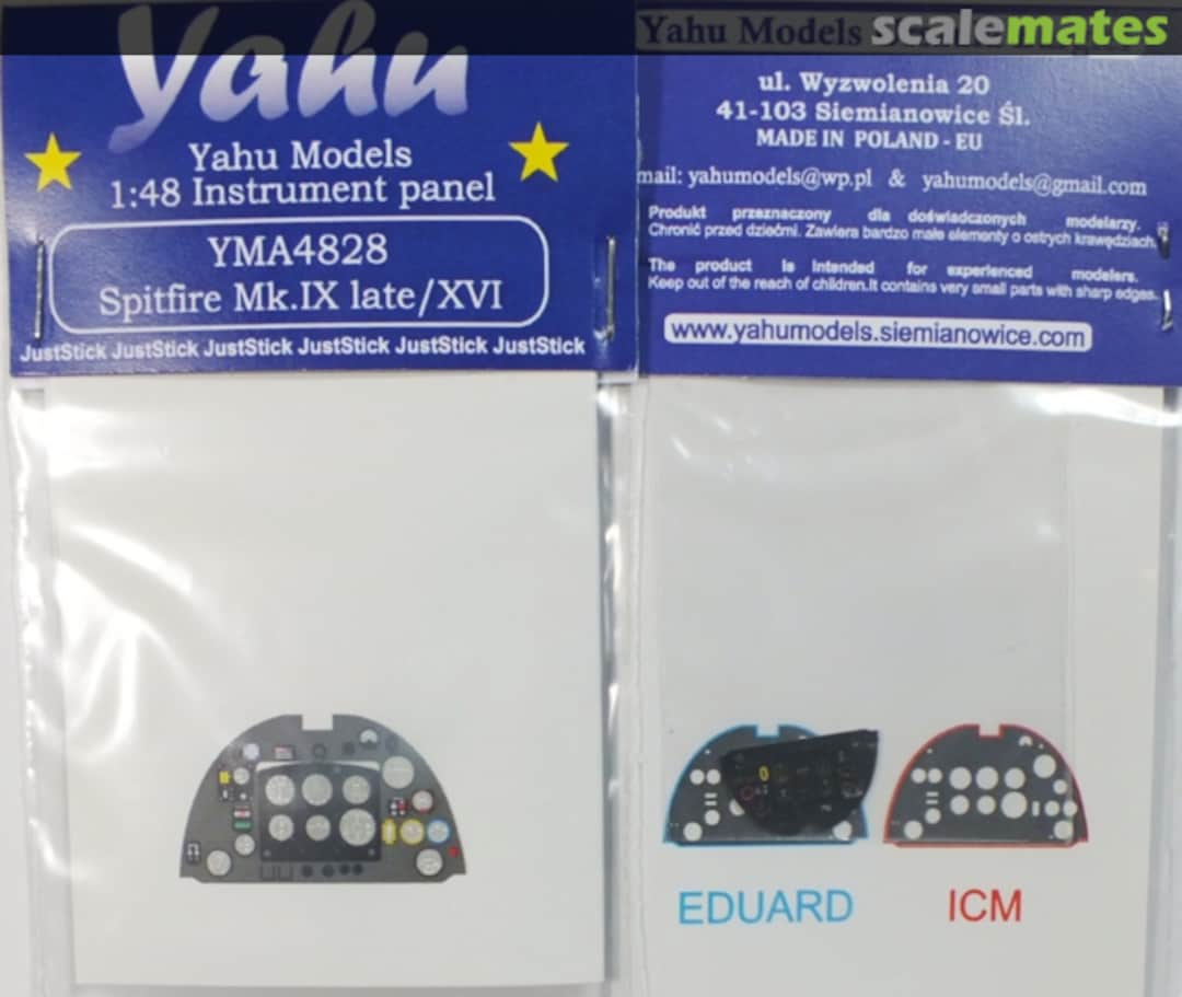 Boxart Spitfire Mk.IX late / Mk.XVI YMA4828 Yahu Models Boxart Spitfire Mk.IX late / Mk.XVI YMA4828 Yahu Models