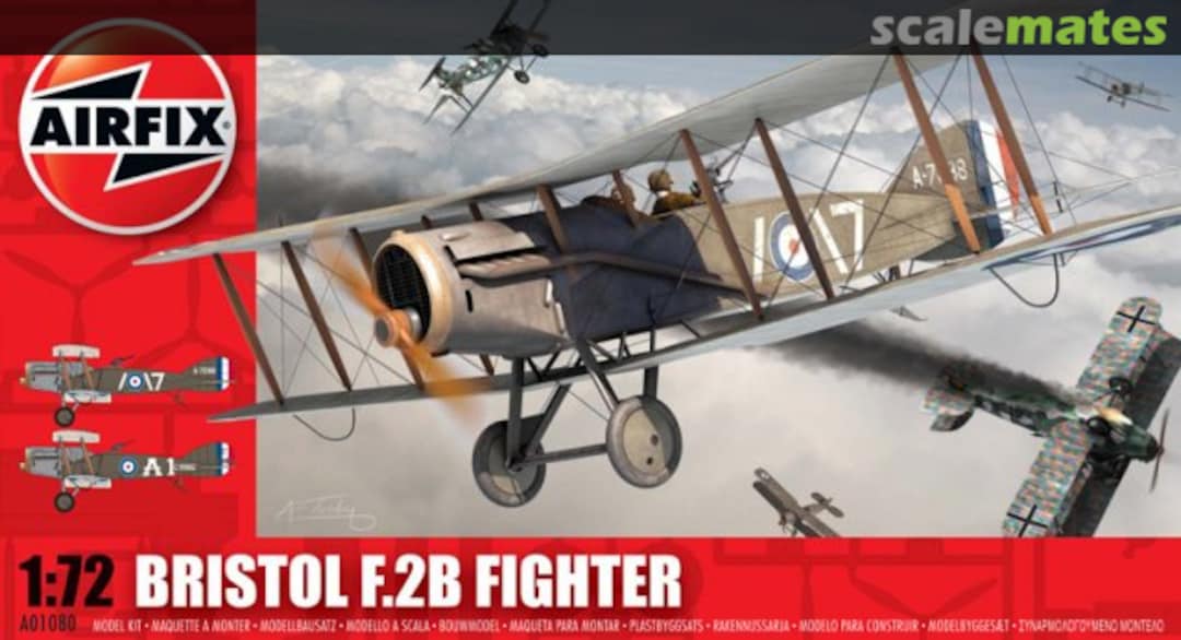 Boxart Bristol F.2B Fighter A01080 Airfix Boxart Bristol F.2B Fighter A01080 Airfix