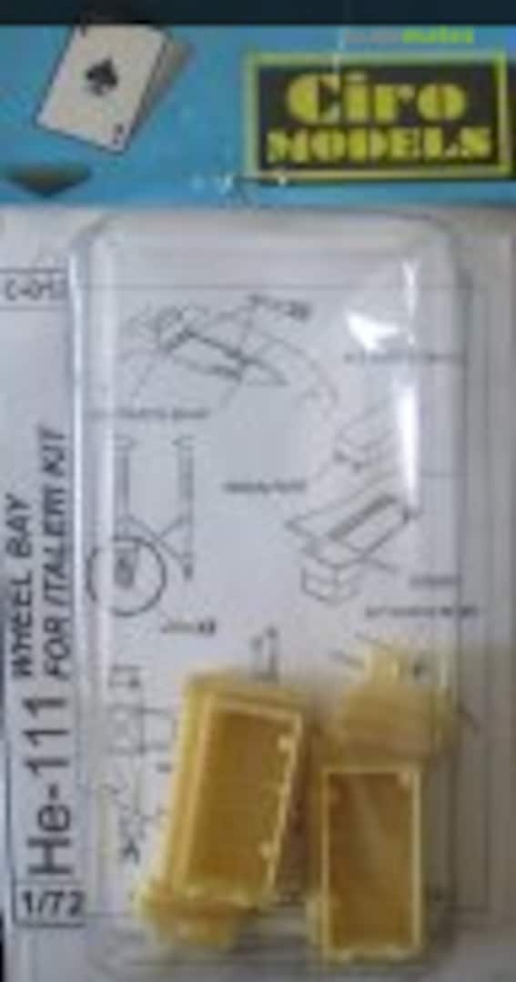 Boxart Heinkel He 111 wheel bay C013 Ciro Models Boxart Heinkel He 111 wheel bay C013 Ciro Models