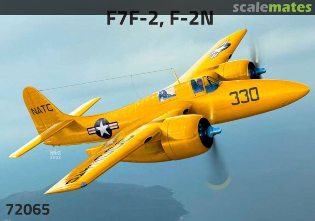 Boxart Grumman F7F-2 & F7F-2N Tigercat 72065 Fly Boxart Grumman F7F-2 & F7F-2N Tigercat 72065 Fly