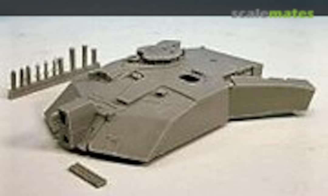 1:35 Challenger-2 Turret Upgrade Set ~Trumpeter~ (Accurate Armour A053T) A053T