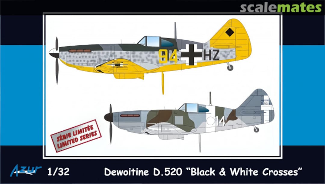 Boxart Dewoitine D.520 A108 Azur Boxart Dewoitine D.520 A108 Azur