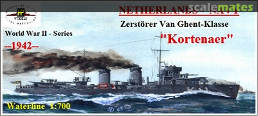 Boxart Zerstörer Van Ghent-Klasse "Kortenaer" WW II-WL-NL-009 HP-Models Boxart Zerstörer Van Ghent-Klasse "Kortenaer" WW II-WL-NL-009 HP-Models