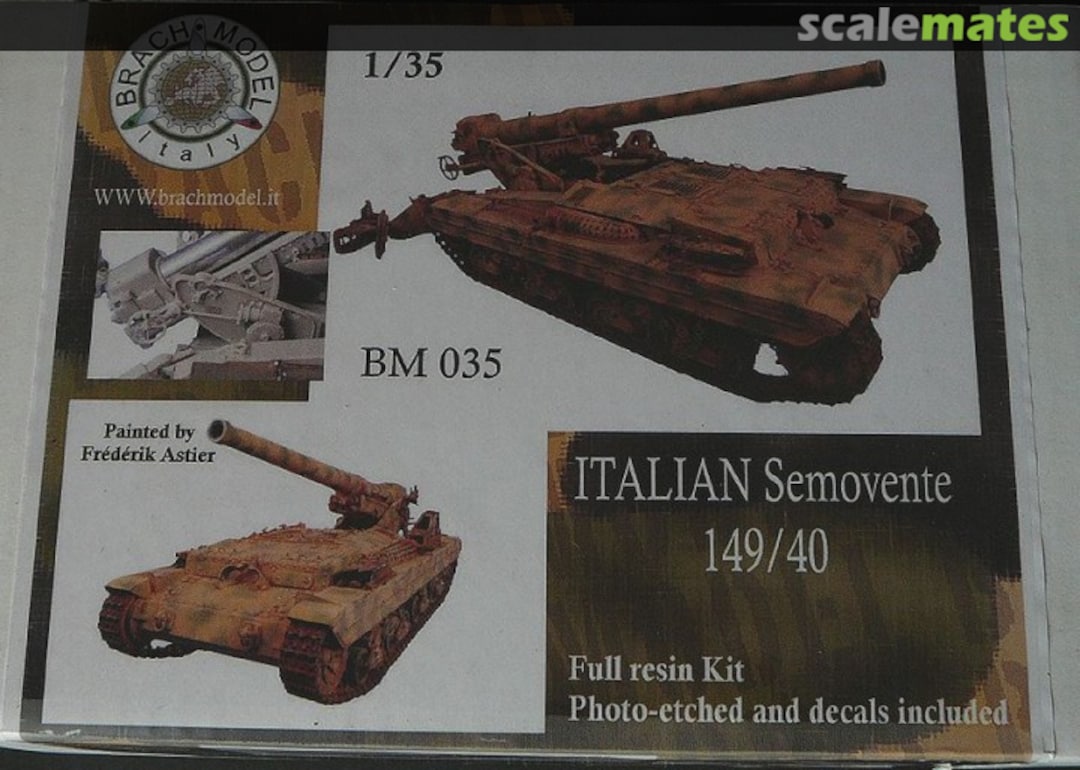 Boxart Semovente M42 da 149/40 BM-035 Brach Model