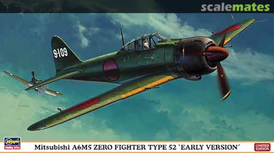 Boxart Mitsubishi A6M5 Zero Fighter Type 52 `Early Version´ 09948 Hasegawa Boxart Mitsubishi A6M5 Zero Fighter Type 52 `Early Version´ 09948 Hasegawa