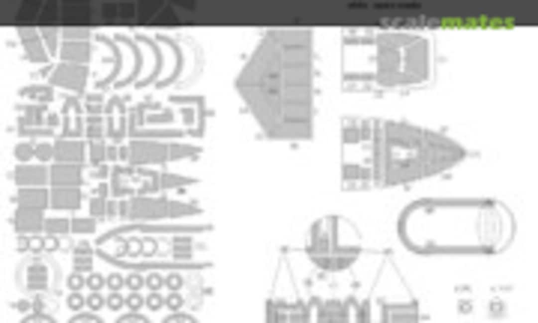 1:48 FW 200C-4 BASIC kabuki masks (New Ware NWAM0343) NWAM0343