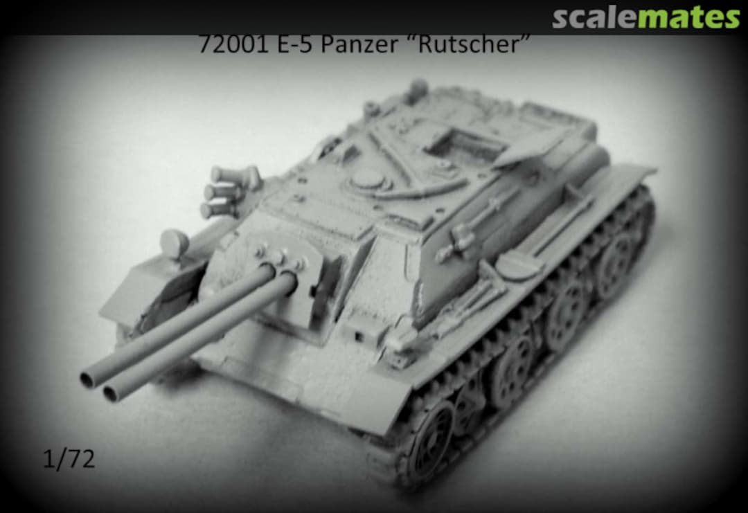 Boxart E-5 Panzer (Jagdpanzer) Rutscher GEBO72001 Gebo Figuren Boxart E-5 Panzer (Jagdpanzer) Rutscher GEBO72001 Gebo Figuren