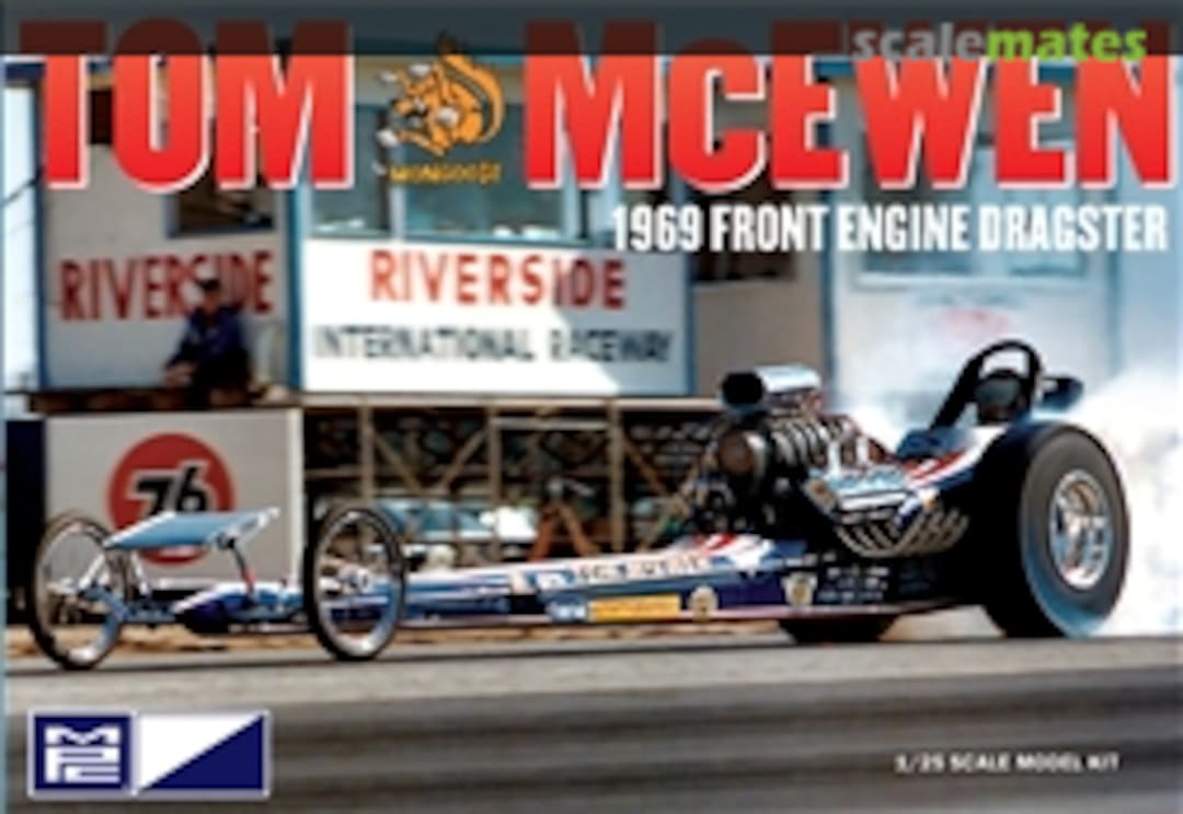 Boxart Tom McEwen 1969 Front Engine Dragster MPC900 MPC Boxart Tom McEwen 1969 Front Engine Dragster MPC900 MPC