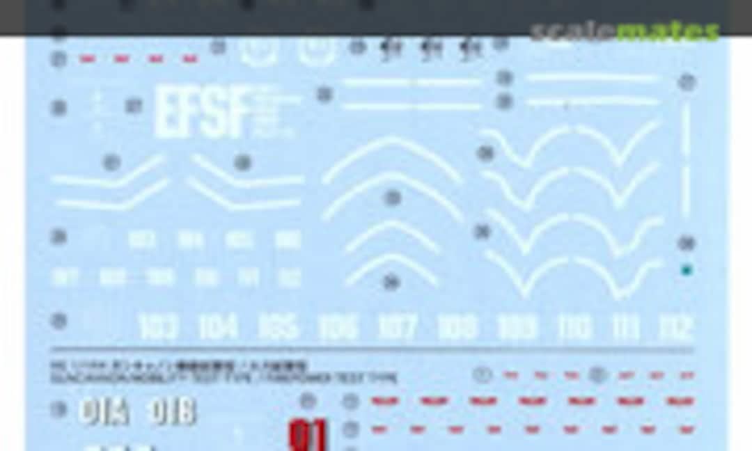 1:144 Mobile Suit Gundam: The Origin Multiuse 2 (Bandai 2407624) 2407624