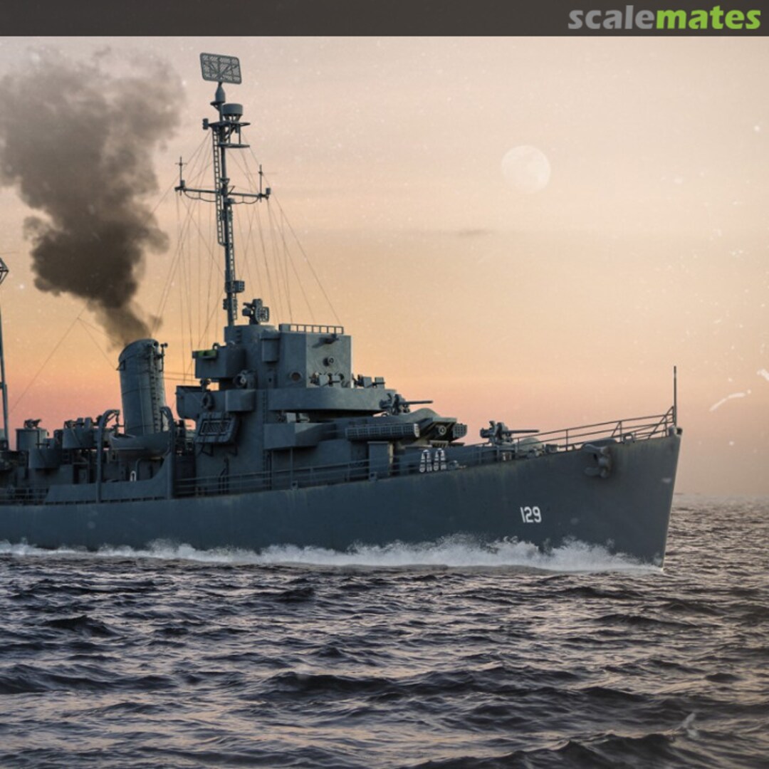 Boxart Edsall Class Destroyer Escort 350008a Black Cat Models