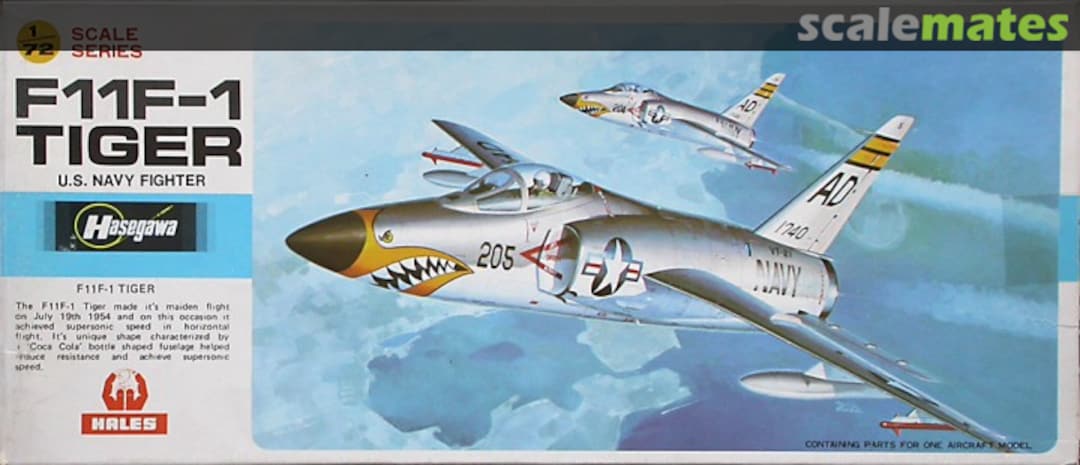 Boxart F11F-1 Tiger D17 Hasegawa Boxart F11F-1 Tiger D17 Hasegawa
