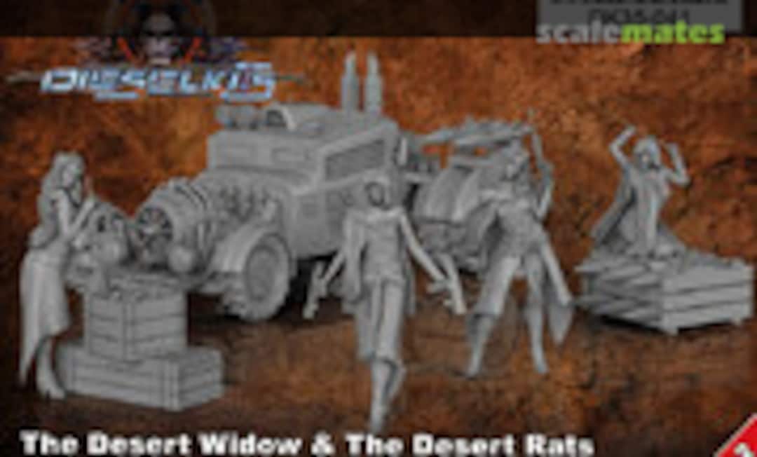 1:35 The Desert Widow + Desert Rats Crew (Dieselkits DK35-041)