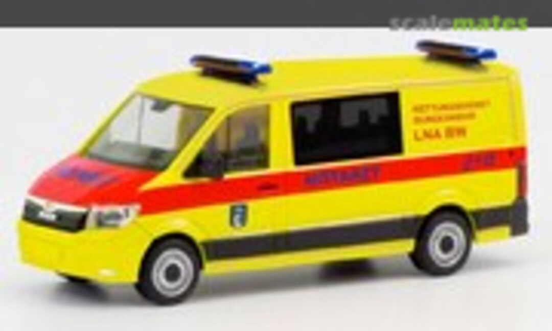 1:87 MAN TGE Flachdach &quot;Rettungsdienst Bundeswehr Leitender Notarzt Berlin&quot; (Herpa 700747)