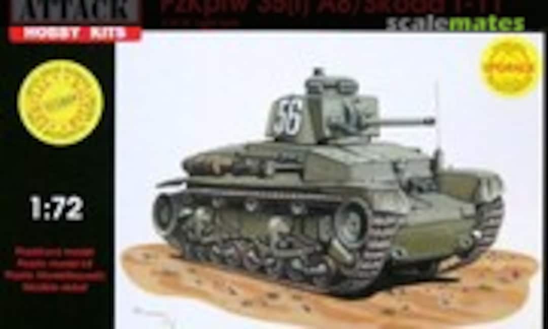 1:72 Pz.Kpfw. 35(t) A8 gun/Škoda T-11 (Attack Hobby Kits 72SE04)