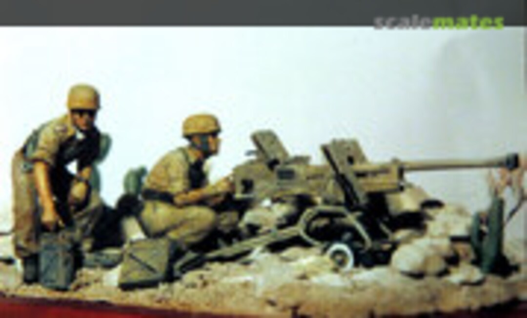 1:35 2,8cm Panzerbuchse and Division Ramcke paratroopers (Hecker & Goros )