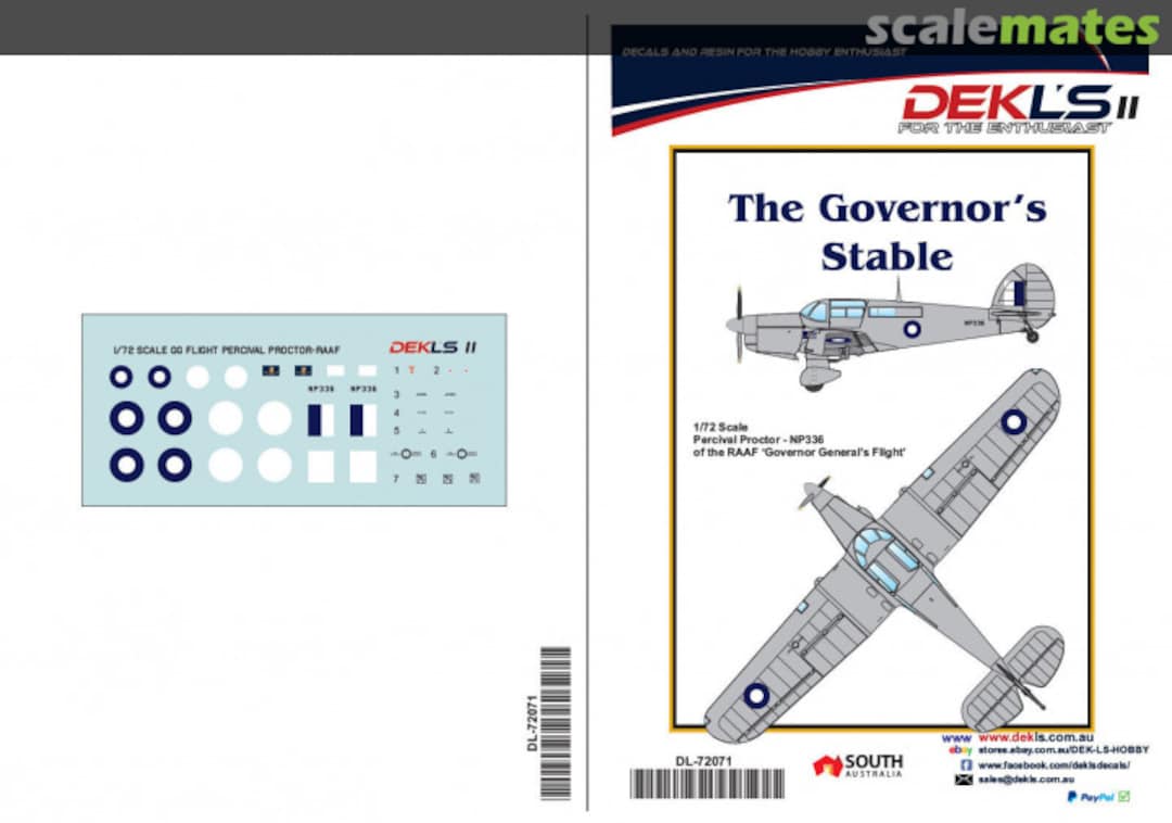 Boxart The Governor's Stable DL-72071 DEKL's Boxart The Governor's Stable DL-72071 DEKL's