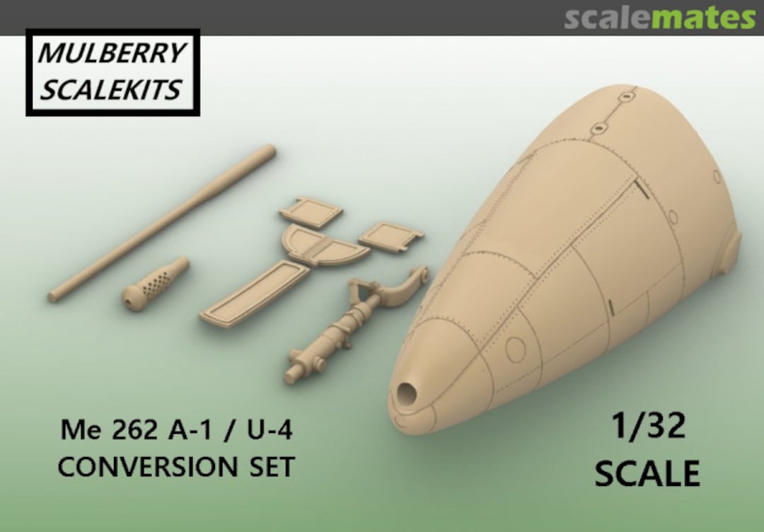 Boxart Me-262A-1/U-4 Pulkzerstörer Conversion set - Mulberry Scalekits Boxart Me-262A-1/U-4 Pulkzerstörer Conversion set - Mulberry Scalekits