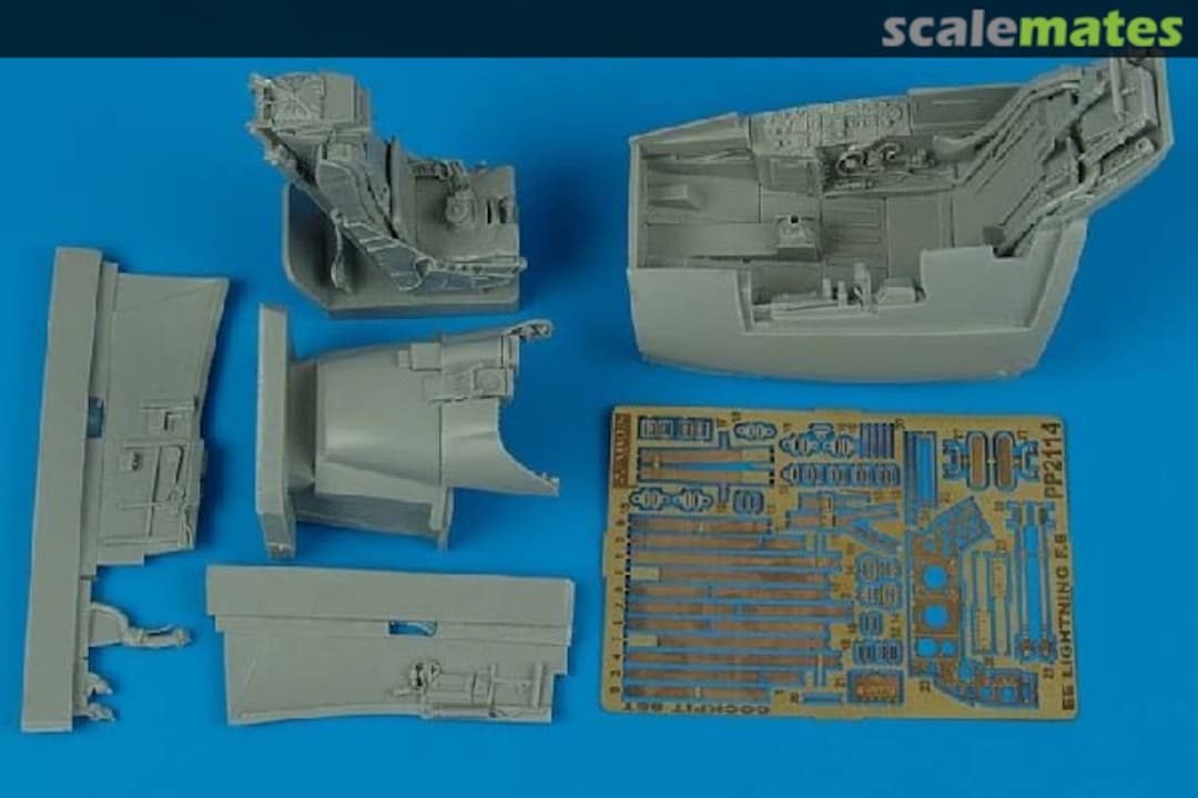 Boxart BAE Lightning F.6 cockpit set 2114 Aires