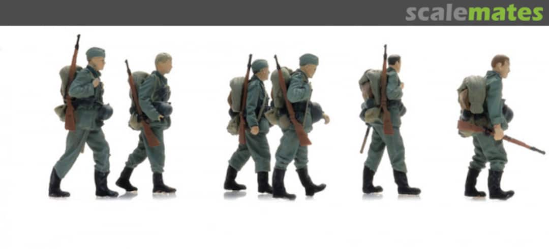 Boxart Wehrmacht infantry, on a long march 5720002 Artitec