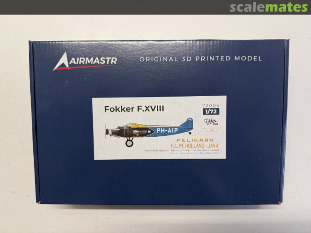 Boxart Airmastr Fokker F-XVIII 'Pelikaan'  Airmastr (Malý-Strmiska)